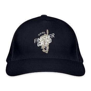gr20 Finisher GR20 hiking Corsica - Casquette classique bio - marine - Devant