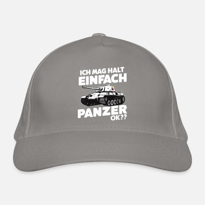 Panzer Kampfpanzer Panzerkampfwagen Panzerfahrer Bio-Baseballkappe