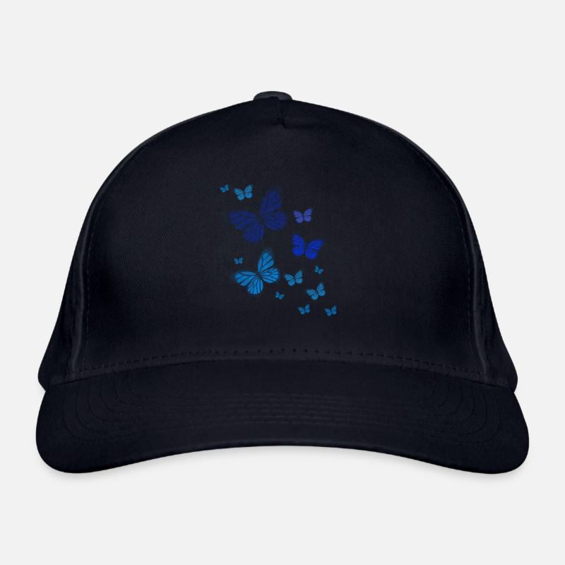 papillon animal coloré couleur Casquette classique bio
