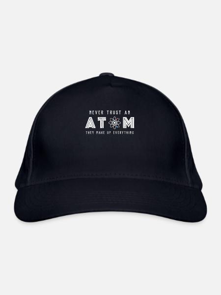 Wissenschaft Atom Science - Bio-Baseballkappe - Navy