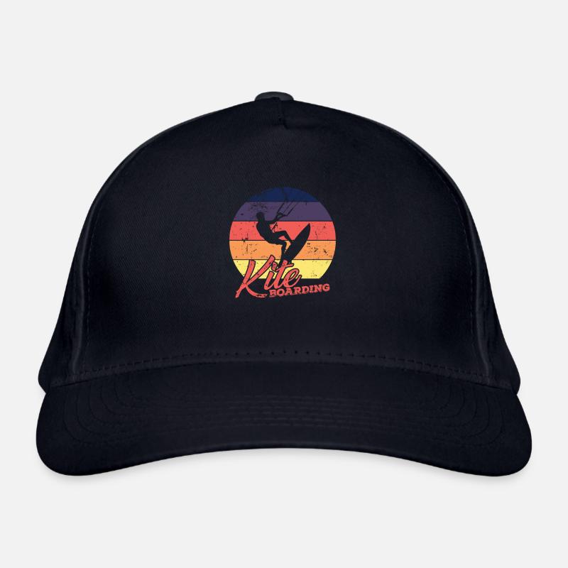 Kite Boarding dans le vent Casquette classique bio