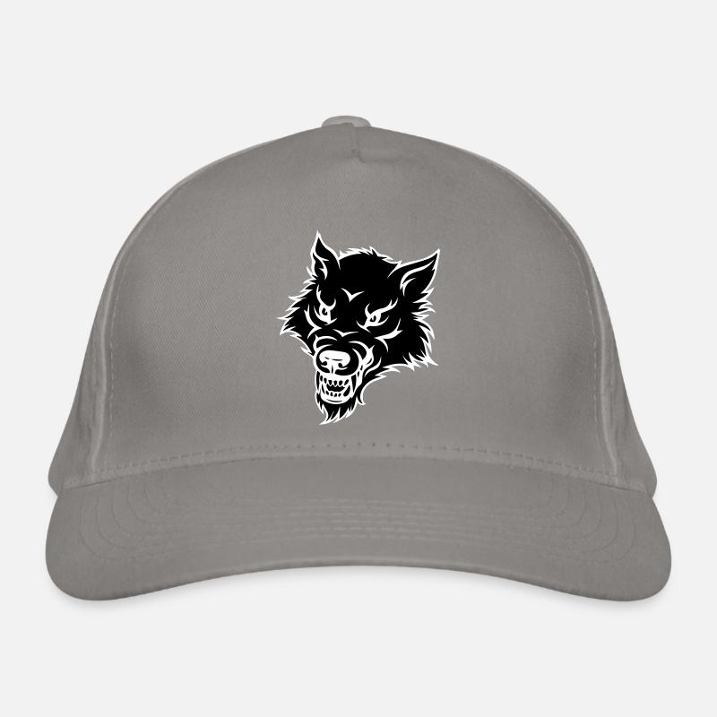 wolf Bio-Baseballkappe