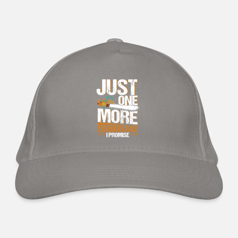 Tronçonneuse Arboriste Bûcheron Casquette classique bio