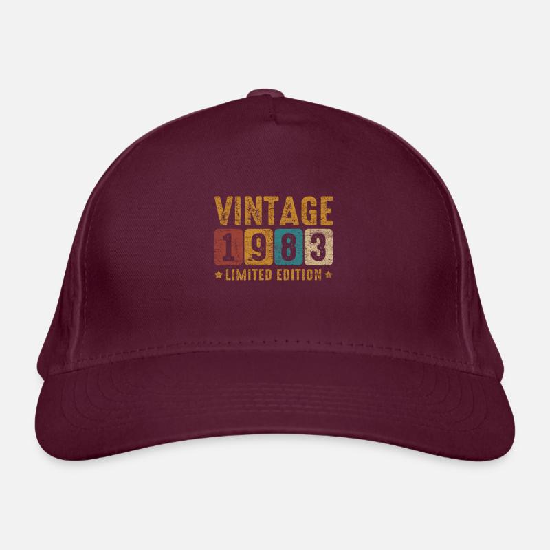 Millésime 1983 Casquette classique bio