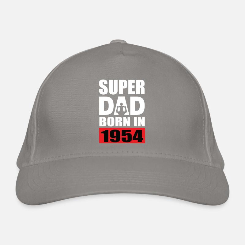 Dad's birthday 1954 Organic Baseball Cap