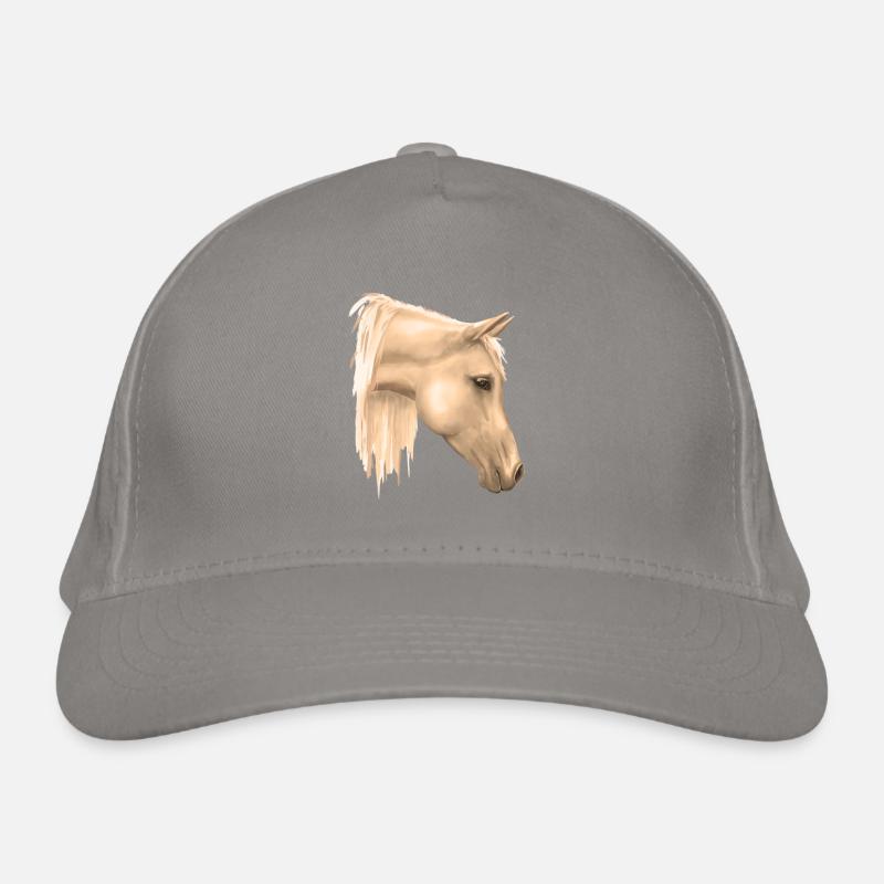 Motif de cheval Casquette classique bio