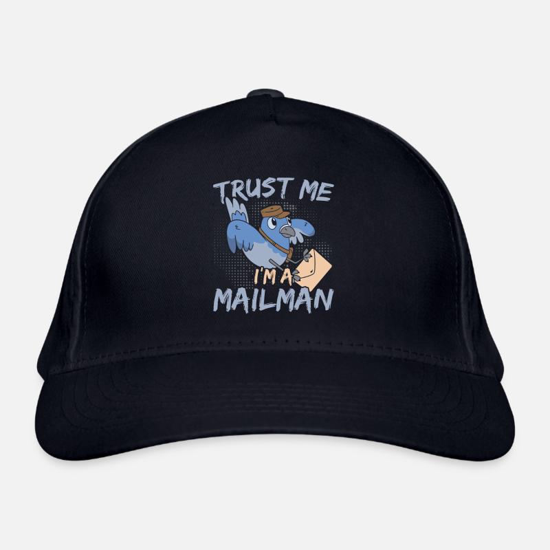 I am a Postal Officer Post Officer Postman Po Organic Baseball Cap