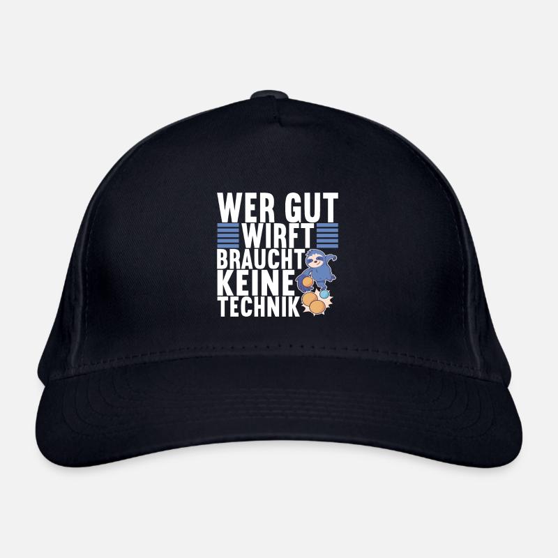 Boule Petanque - Bio-Baseballkappe - Navy