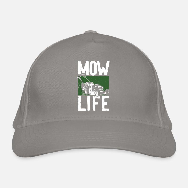 Lawn Mower Mowing Dad Father Bio-Baseballkappe
