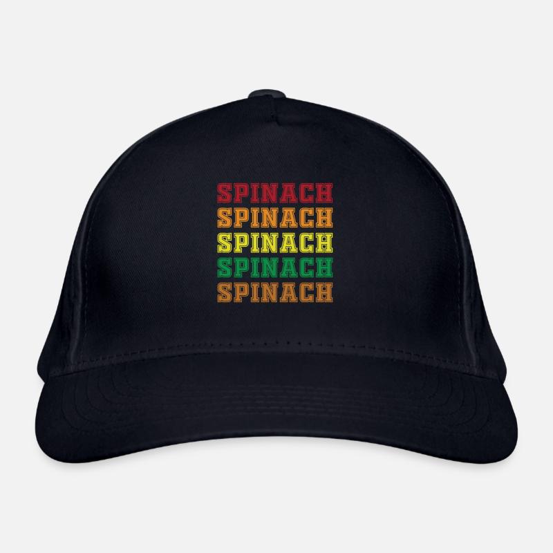 Spinat Bio-Baseballkappe