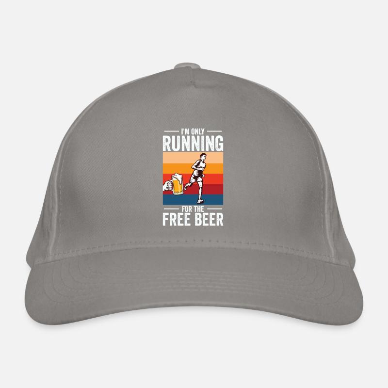 Jogger Läufer Marathon Joggen Langlauf Bio-Baseballkappe