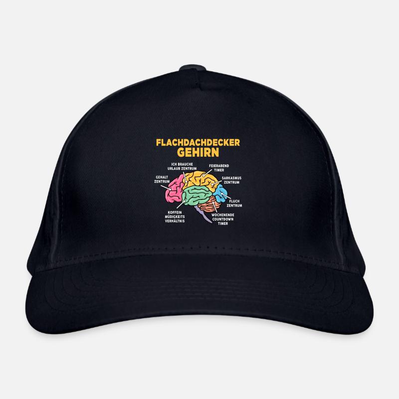 Flachdachdecker Bio-Baseballkappe