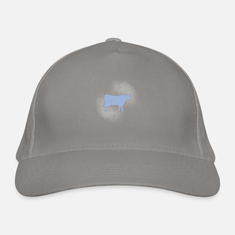 Kuh Rind Bio-Baseballkappe