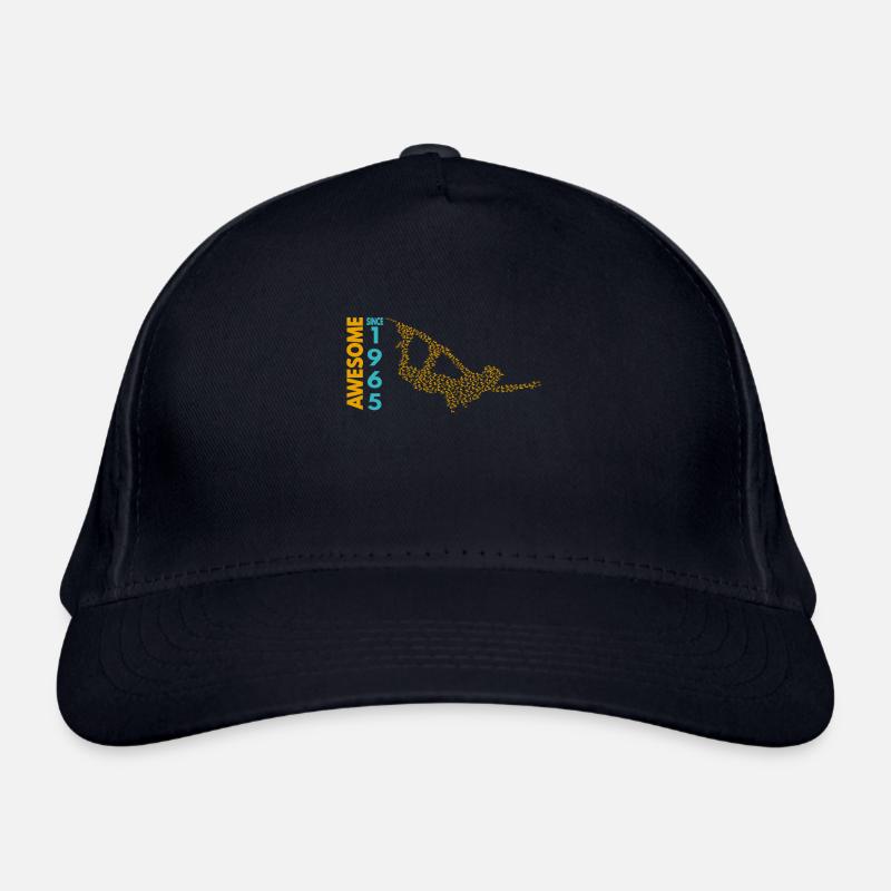 Awesome since 1965. Wakeboard Lifestyle Bio-Baseballkappe