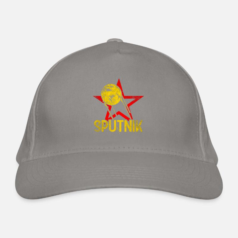 Sputnik 1 Satellite Organic Baseball Cap