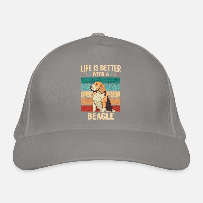 Chien Beagle Casquette classique bio