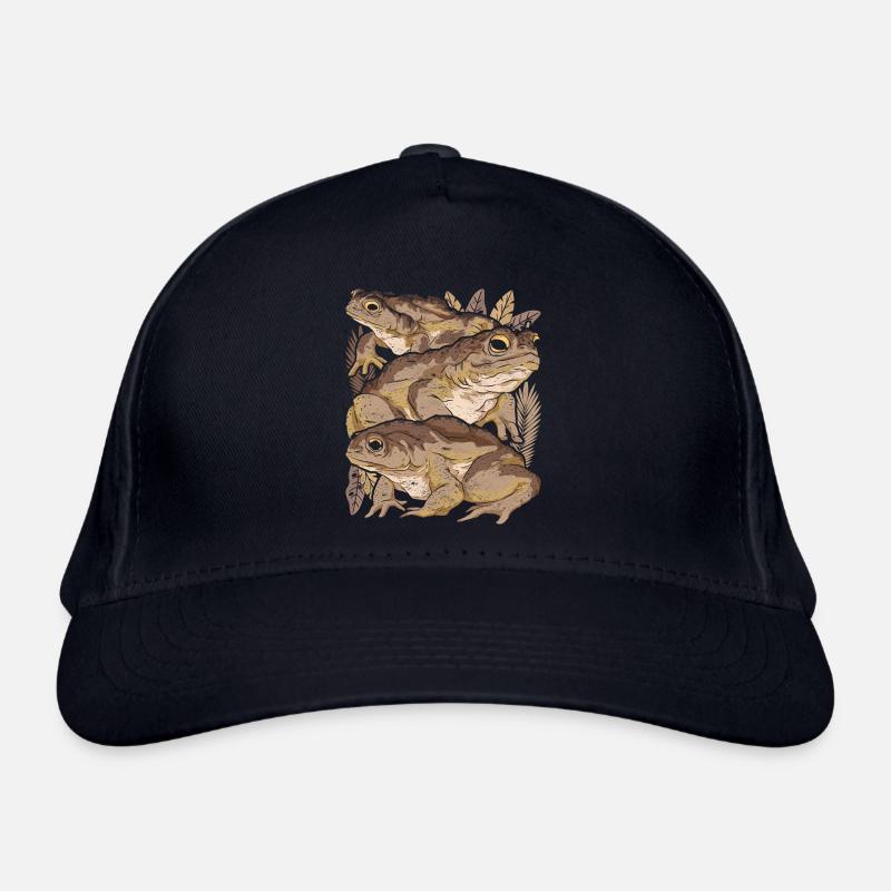 Frog Toad Organic Baseball Cap