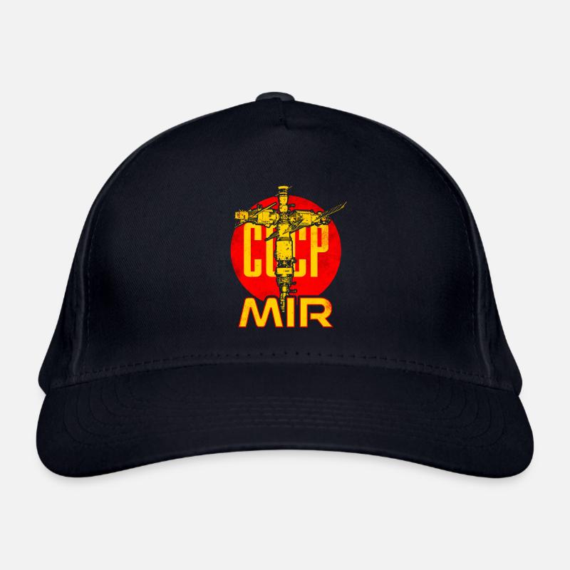 Station spatiale Mir union soviétique Casquette classique bio