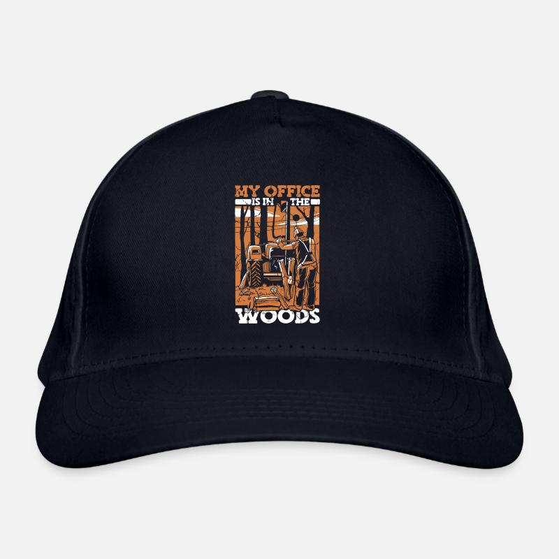 Bûcheron Whale Worker Chainsaw Axe Casquette classique bio