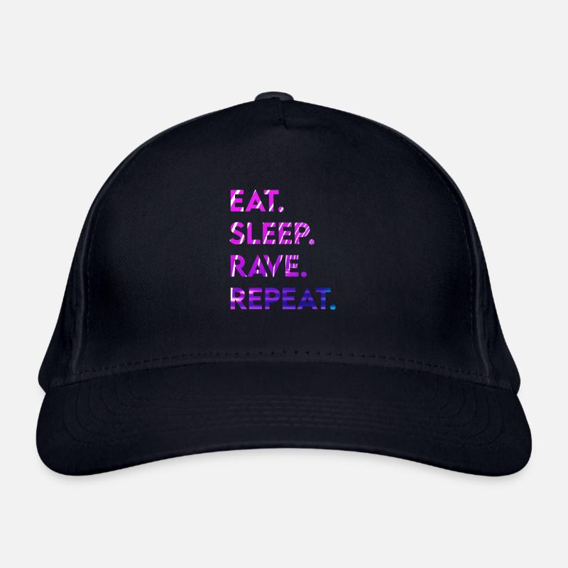 manger le sommeil rave répéter Casquette classique bio