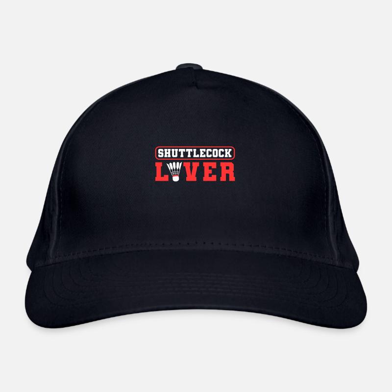 Shuttlecock Lover Badminton Lover Bio-Baseballkappe