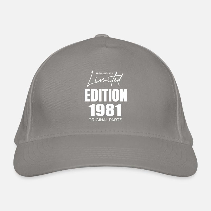 Édition limitée 1981 Casquette classique bio