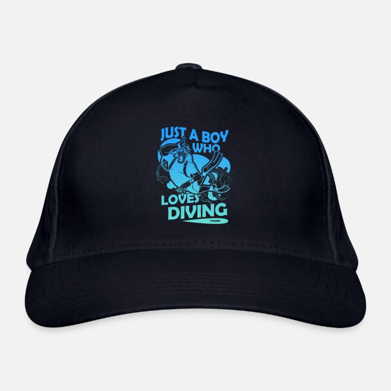 Diving Scuba Instructor Holiday Summer Gift Organic Baseball Cap