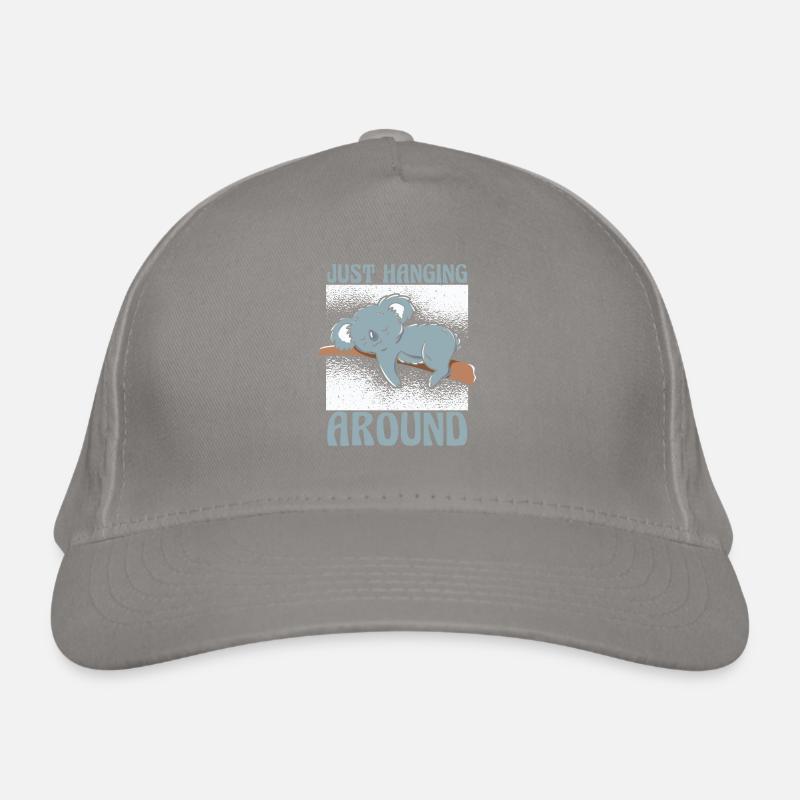 Koala Koalas Koalabär Tier Bio-Baseballkappe
