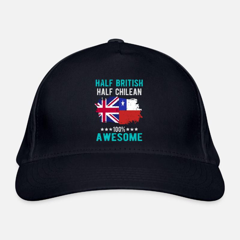 Moitié britannique moitié chilien Casquette classique bio