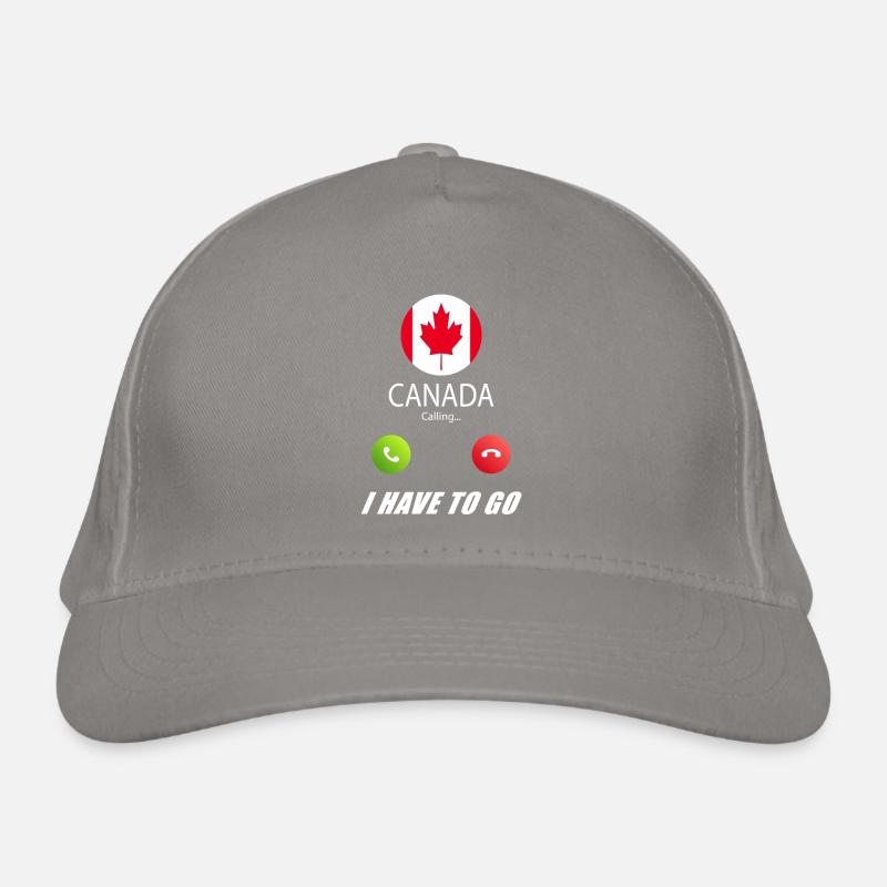 Canada calls lusiger flags spell Organic Baseball Cap