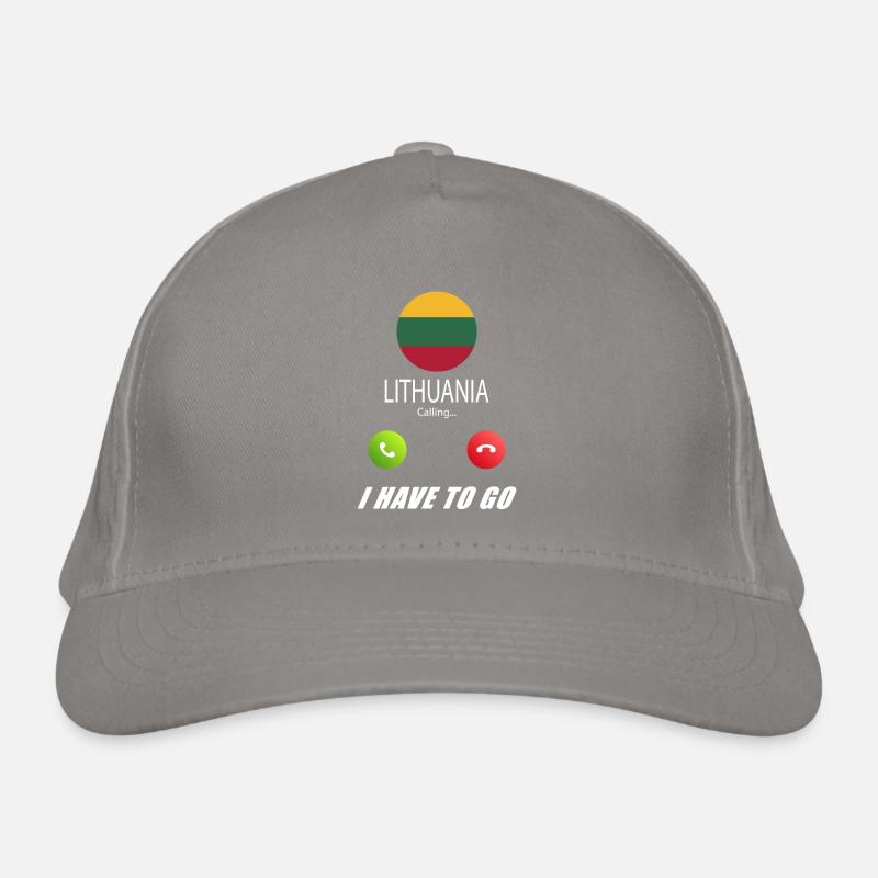 Lithuania calls on Lusiger flags Organic Baseball Cap