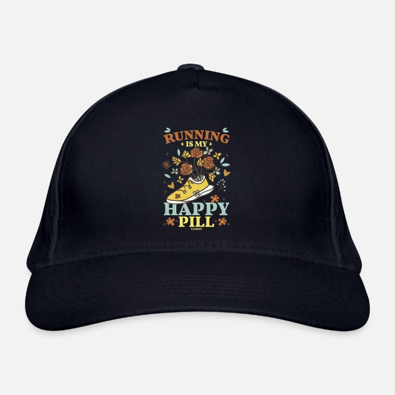 Running Jogging Sport Race Training Gift Organic Baseball Cap