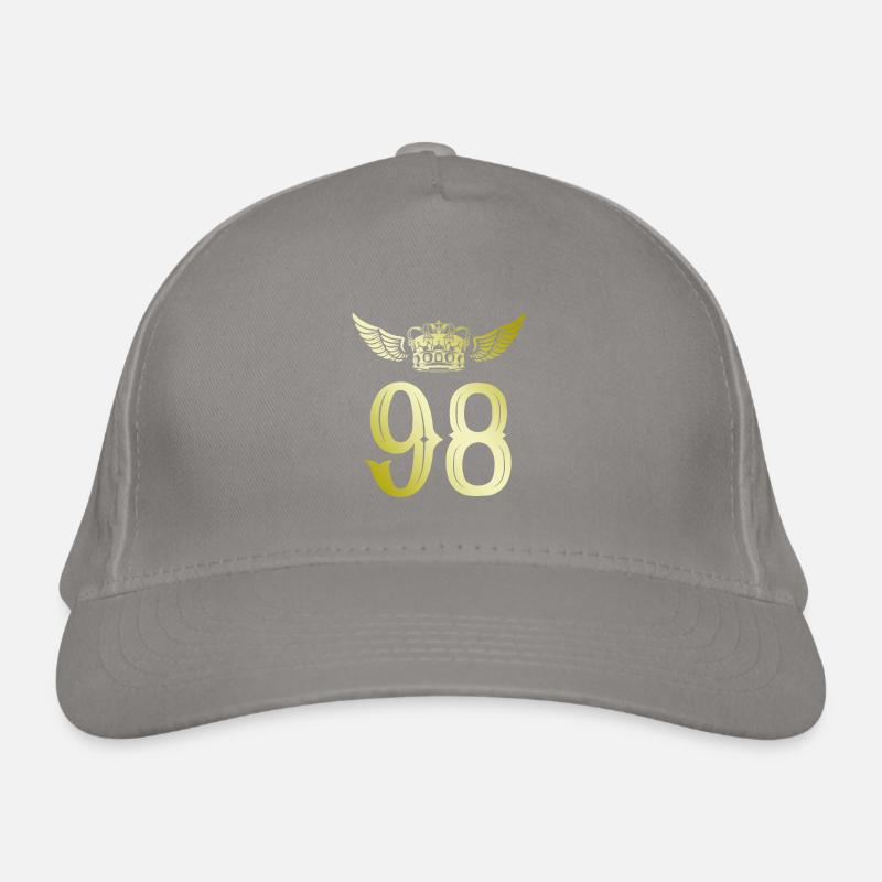 98 Couronne numérique Casquette classique bio