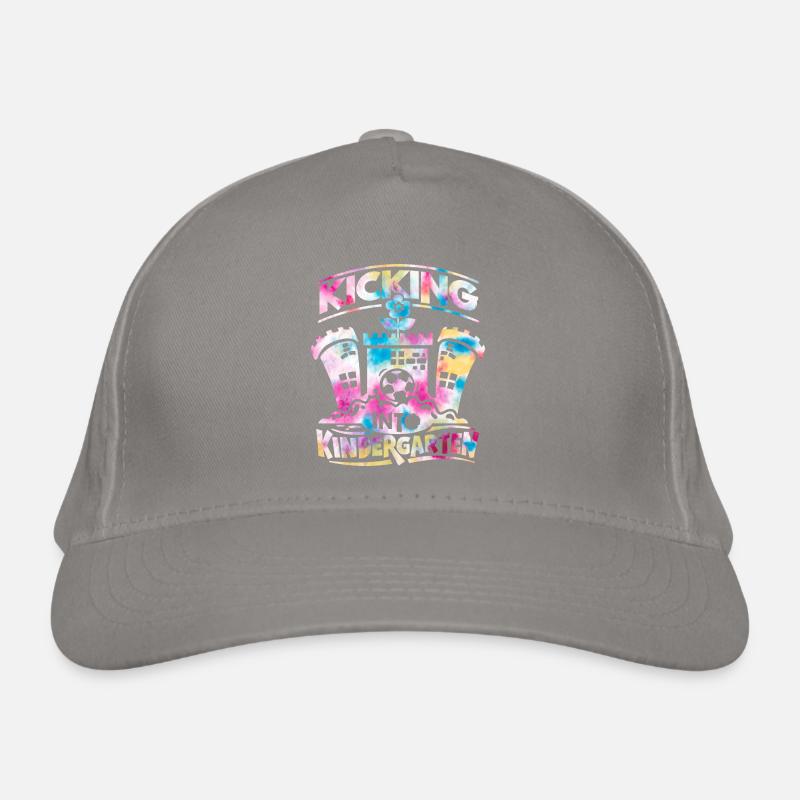 Kicking Into Kidergarten Back to School Organic Baseball Cap