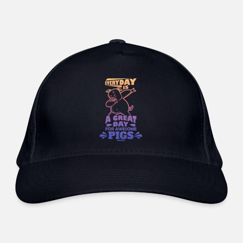 Cochon Casquette classique bio