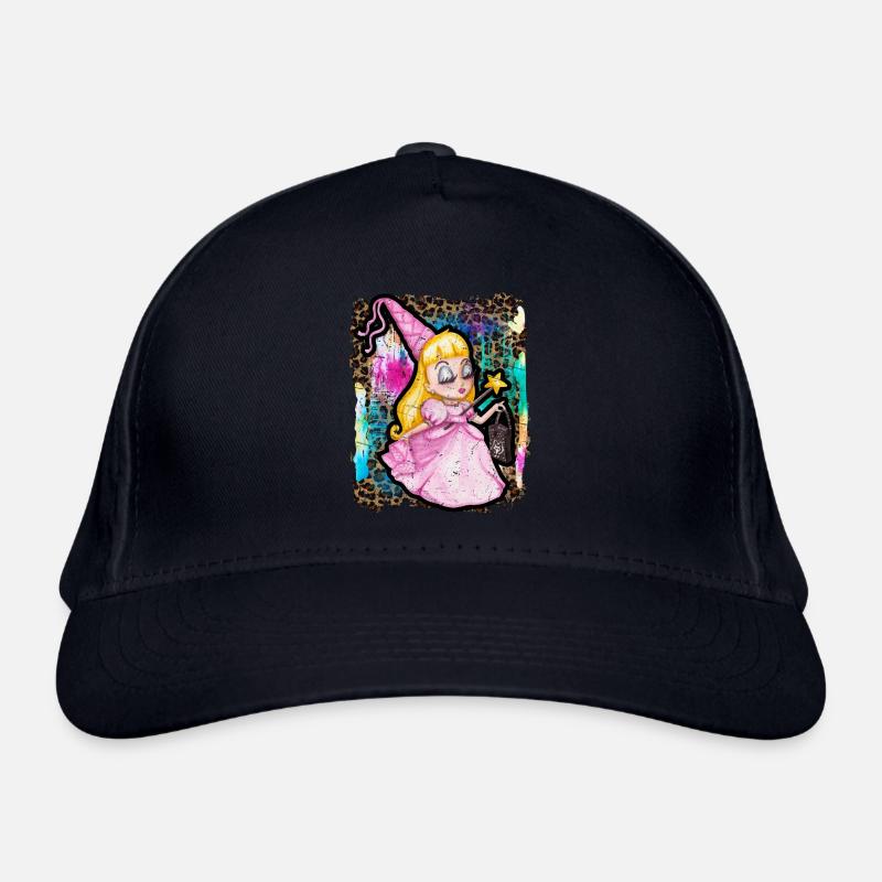 Halloween Sorcière Princesse Tie Dye Casquette classique bio