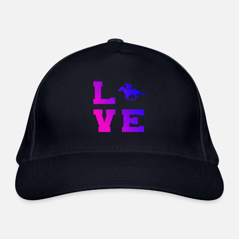 Cavalier d'équitation de sport équestre de saut d'obstacles Casquette classique bio