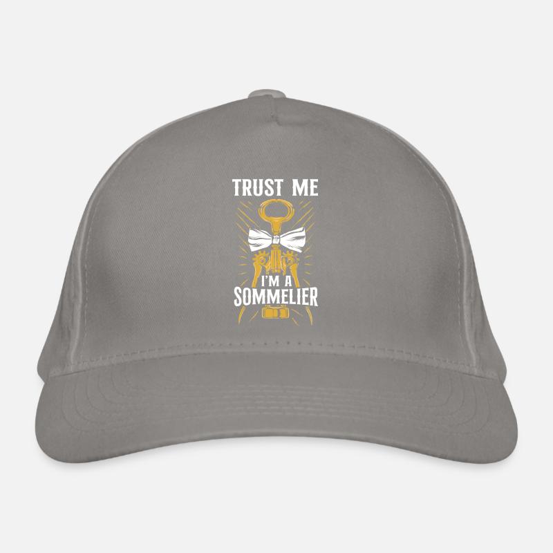 Sommelier Wine Drinking Tasting Bio-Baseballkappe