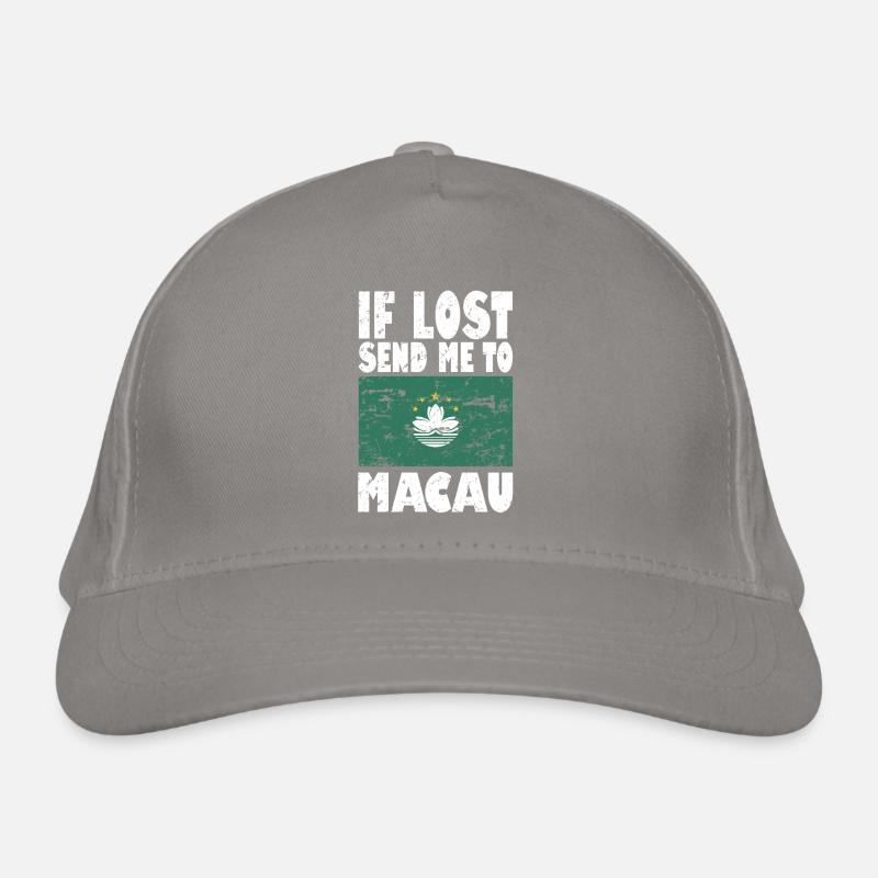Drapeau de Macao Casquette classique bio