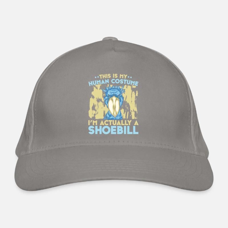 Ich bin eigentlich ein Schuhschnabel-Storch-Wal-Ko Bio-Baseballkappe