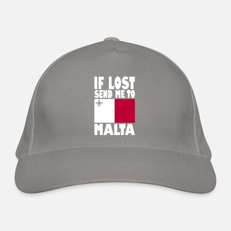 Drapeau de Malte Casquette classique bio