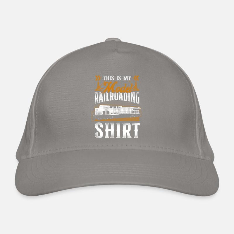 Freight Diesel Train Driver Organic Baseball Cap
