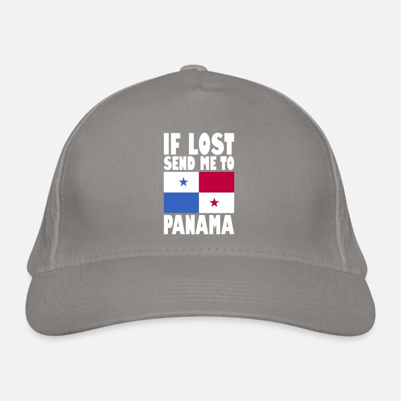 Panama Flag Saying Organic Baseball Cap