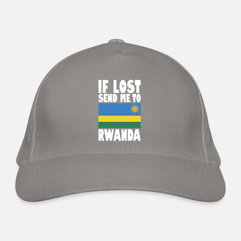 Drapeau du Rwanda Casquette classique bio