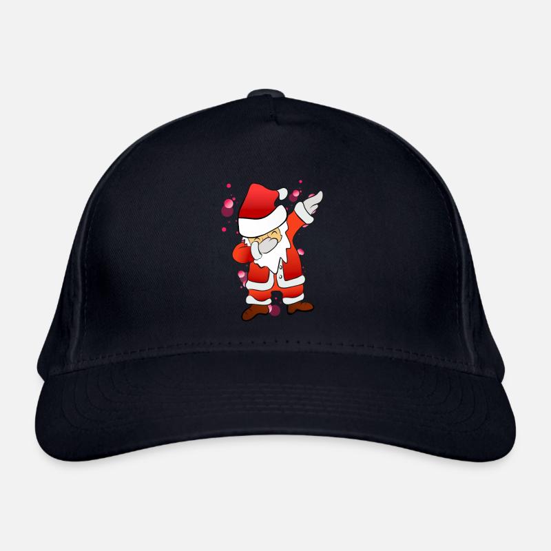 Dabbing Nikolaus Bio-Baseballkappe