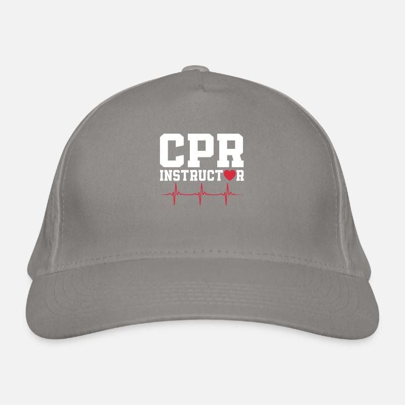 Cpr instructors Organic Baseball Cap