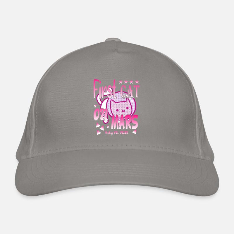 Premier chat sur Mars Casquette classique bio