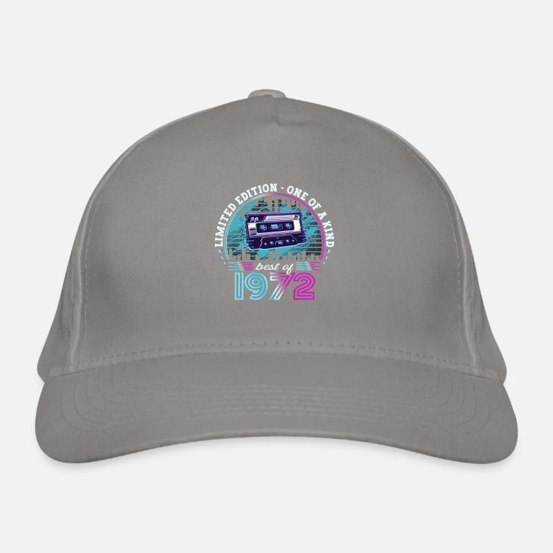 Original September 1972 50th Birthday Gift Organic Baseball Cap