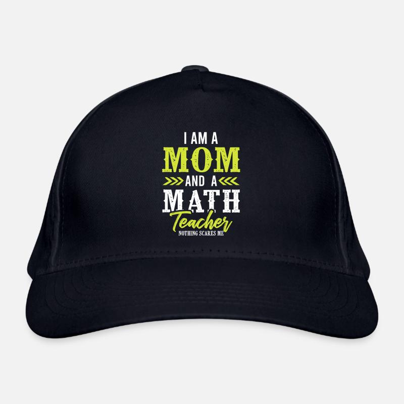 mama mathematik lehrerin Bio-Baseballkappe