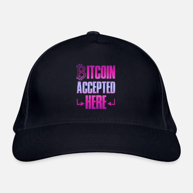 bitcoin accepted Organic Baseball Cap